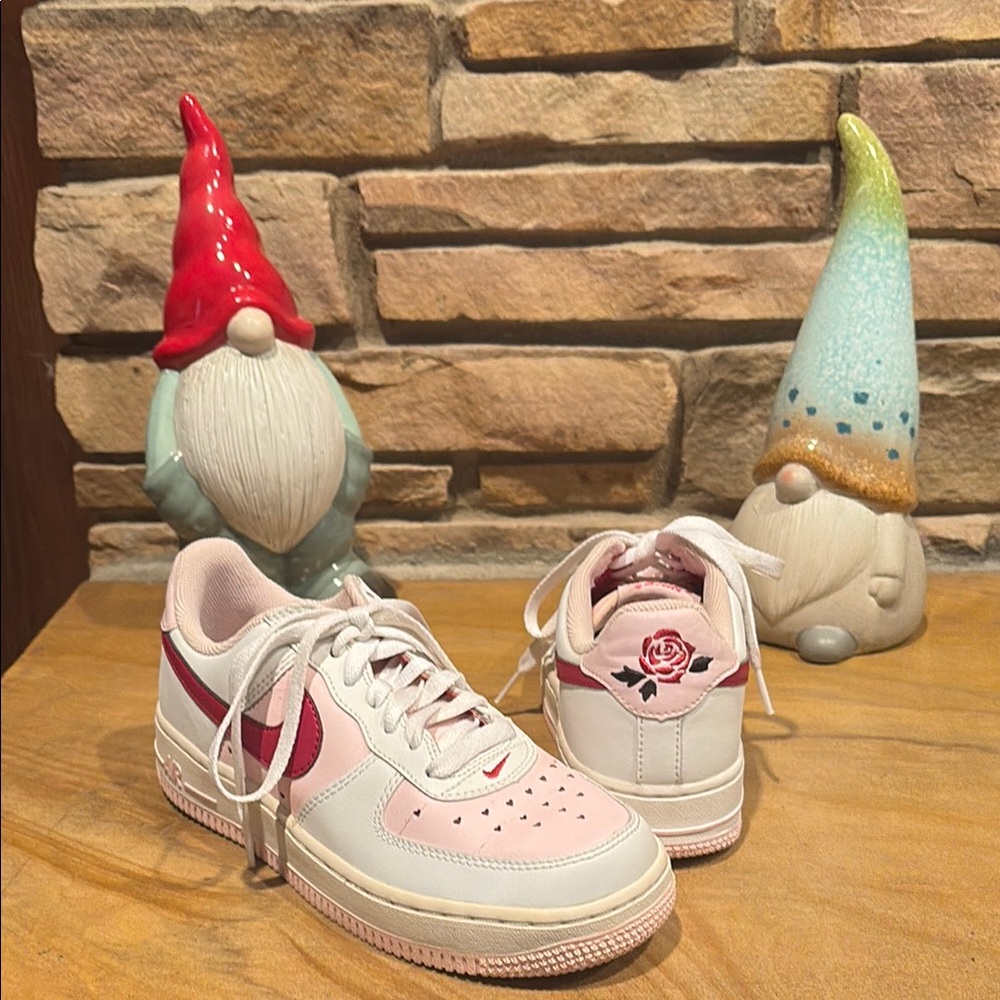 NOT FOR SALE: Nike Air Force One Valentines Day Athletic Shoes 👟!